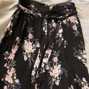 Wrap around casual pants